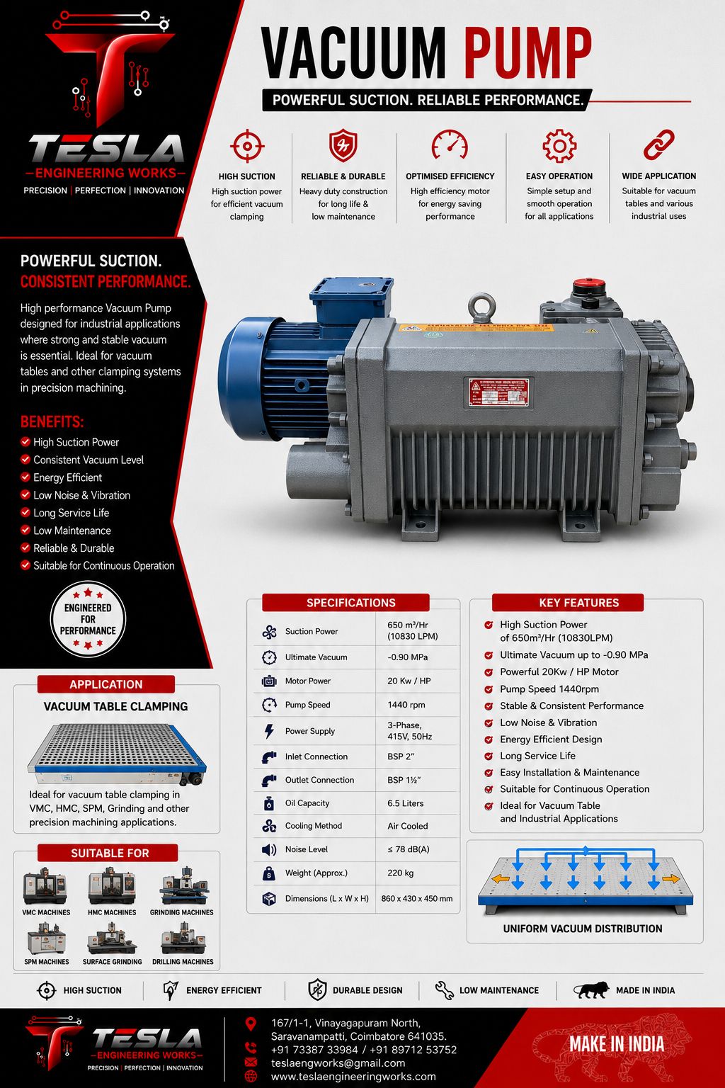 Vacuum Table and Vacuum Products — Vacuum Table 5