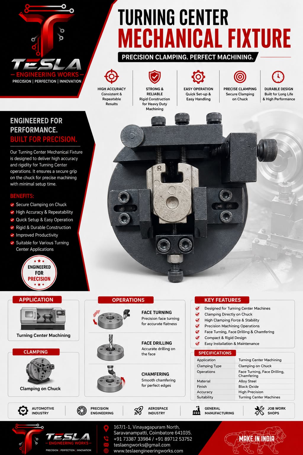 Jig and Fixture and Work Holdings — Fixture 4