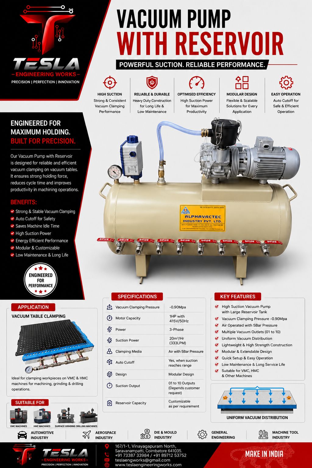 Vacuum Table and Vacuum Products — Vacuum Table 4