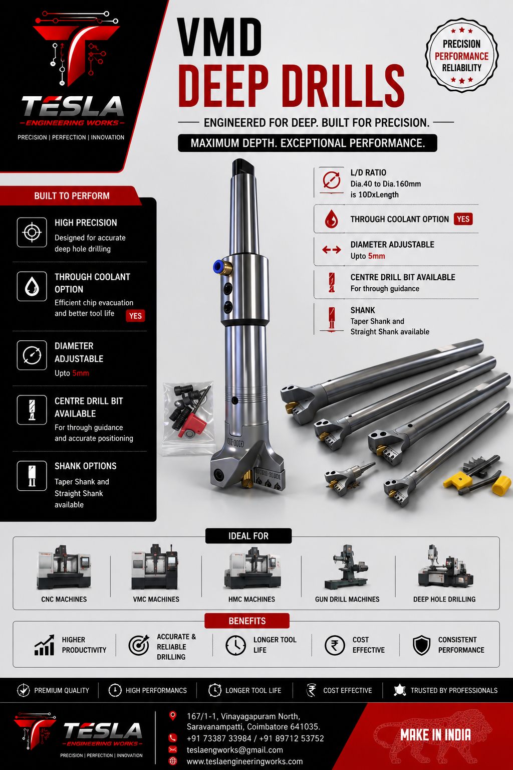 Special Cutting Tools for CNC-Turning, VMC, HMC and Special Machines. — Special Cutting Tool 9